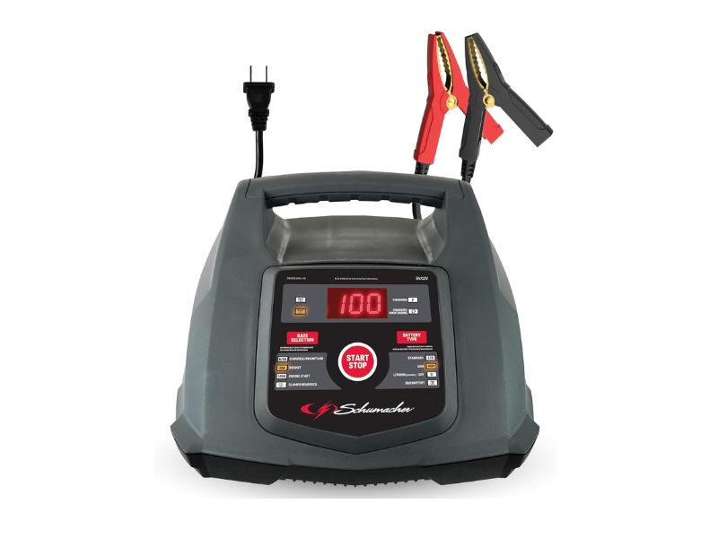 Schumacher Automatic Battery Charger and Engine Starter - Best Charger with Engine Start