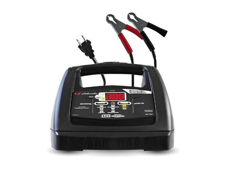 Schumacher Electric SC1307 Fully Automatic Battery Charger and Engine Starter - Best 6V/12V Alternative