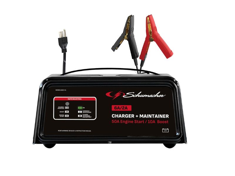 Schumacher Electric SC1361 Fully Automatic Battery Charger and Engine Starter - Best Everyday 12V Pick