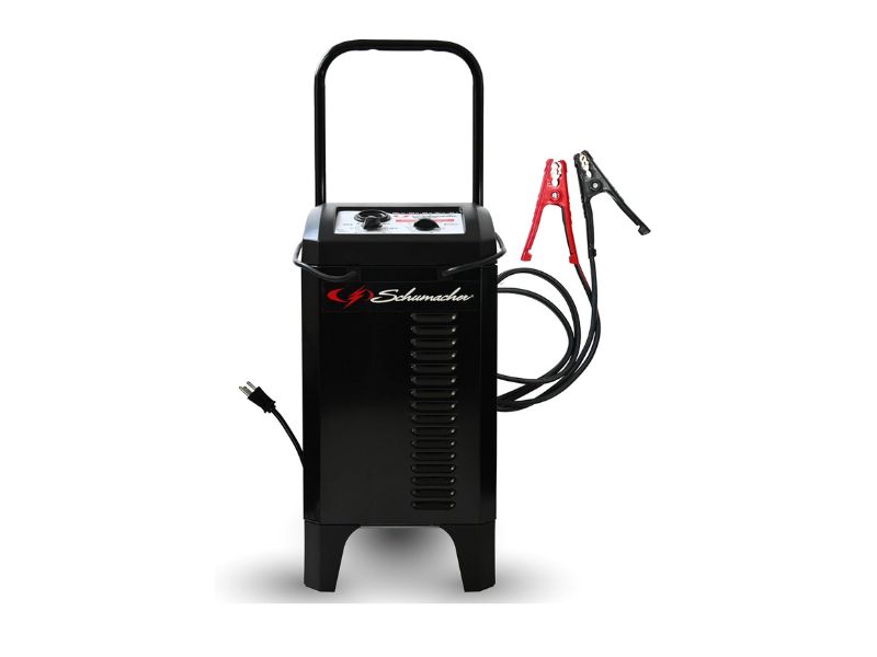 Schumacher Electric SC1446 Wheeled Manual Battery Charger and Engine Starter - Best Heavy-Duty Manual Pick