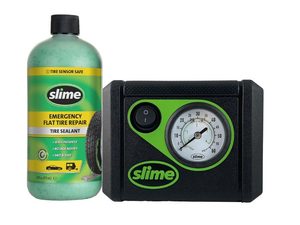 Slime 50107 Smart Spair Flat Tire Repair Kit - Best Reusable Compressor Kit