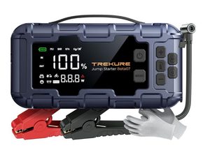 TREKURE 6000A Jump Starter with 160 PSI Air Compressor - Best High-Power Feature Set