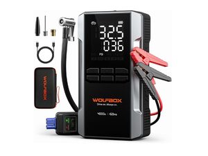 WOLFBOX MegaVolt 24 Air 4000A Jump Starter - Best Premium Fast-Charging Pick