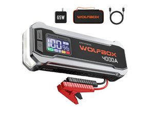 WOLFBOX MegaVolt24 4000A Jump Starter - Best High-Power Lithium Pick