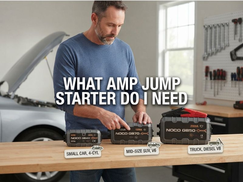 What Amp Jump Starter Do I Need? Complete Buying Guide