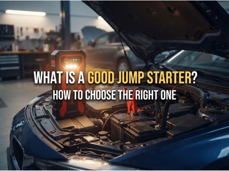 What Is a Good Jump Starter? How to Choose the Right One