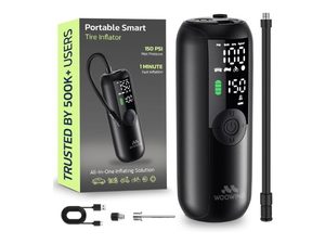 Woowind LP1 Smart Rechargeable Tire Inflator — Best for Motorcycles and Bicycles