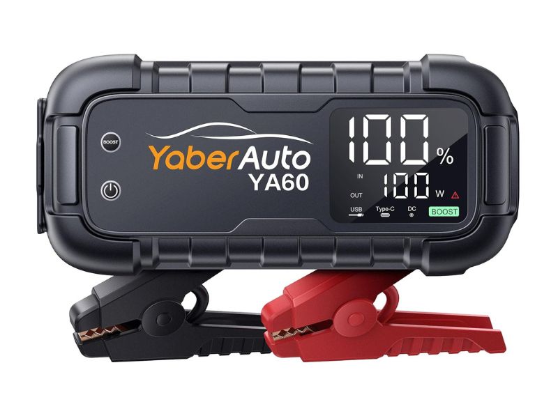 YaberAuto YA60 Car Battery Jump Starter - Best Feature-Rich Pick
