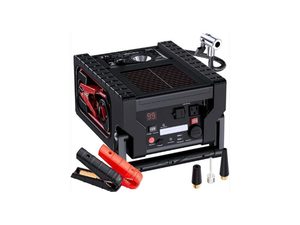 ZunDian 2000A Jump Starter with 260 PSI Air Compressor - Best Multi-Function Emergency Station