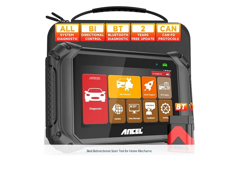 best bidirectional scan tool for home mechanic