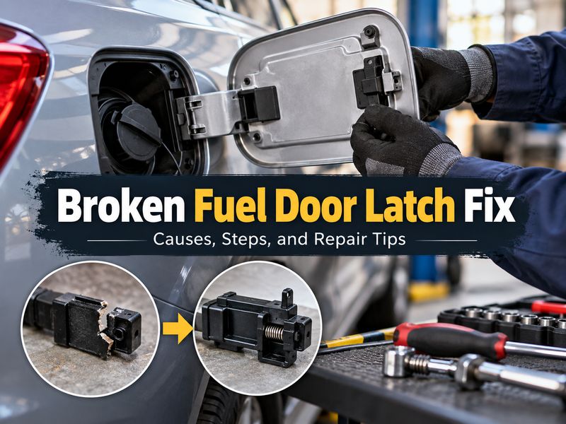 Broken Fuel Door Latch Fix: Causes, Steps, and Repair Tips
