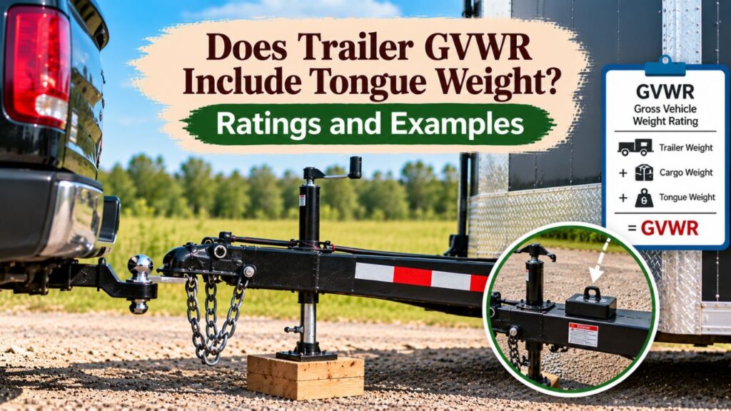 Does Trailer GVWR Include Tongue Weight? Ratings and Examples