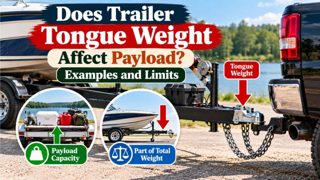 Does Trailer Tongue Weight Affect Payload? Examples and Limits
