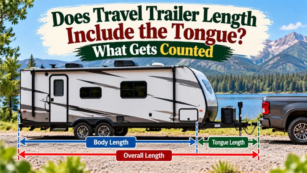 Does Travel Trailer Length Include the Tongue? What Gets Counted