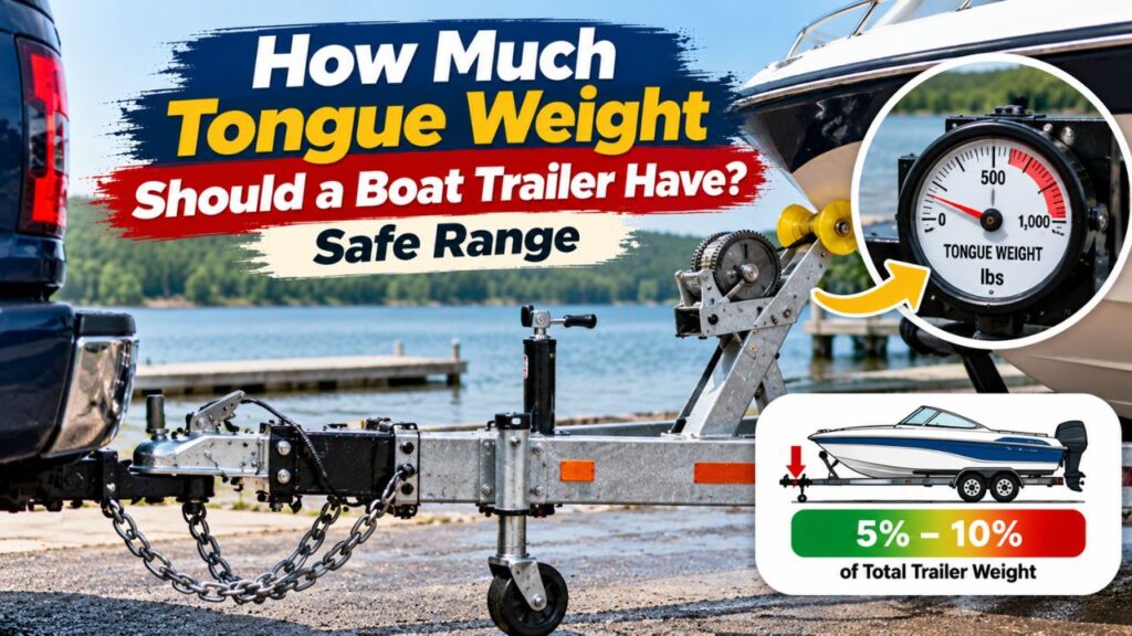 How Much Tongue Weight Should a Boat Trailer Have? Safe Range