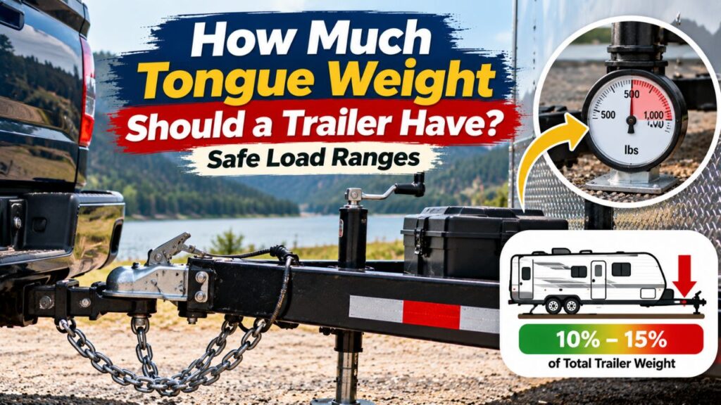 How Much Tongue Weight Should a Trailer Have? Safe Load Ranges