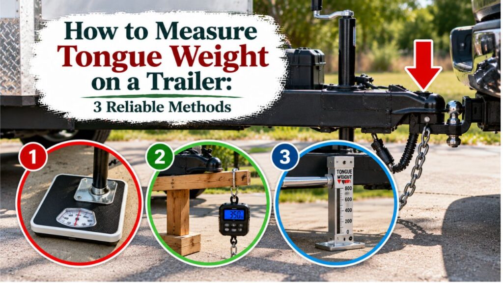 How to Measure Tongue Weight on a Trailer: 3 Reliable Methods