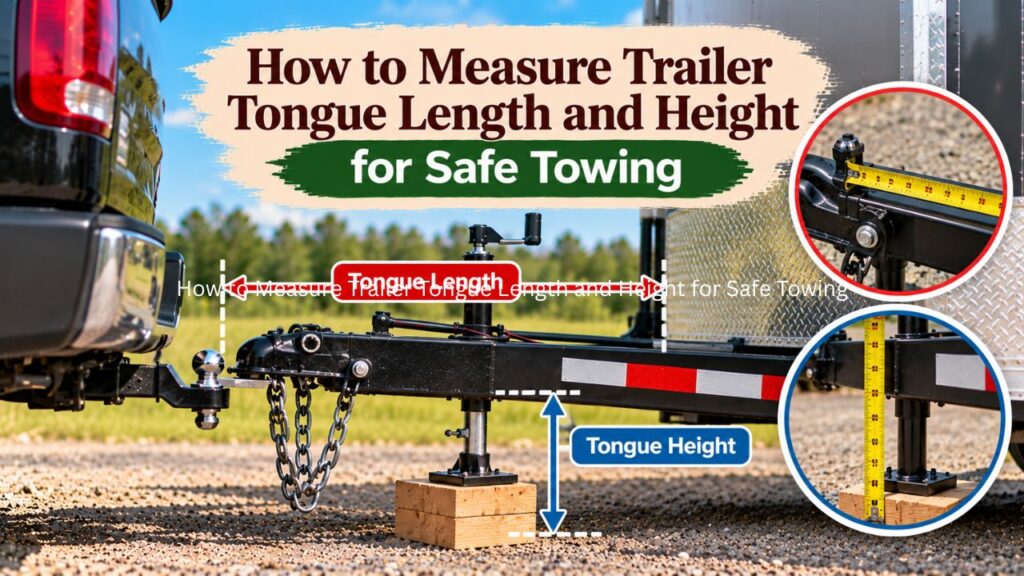 How to Measure Trailer Tongue Length and Height for Safe Towing
