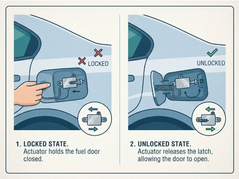 What Is a Fuel Door Actuator?