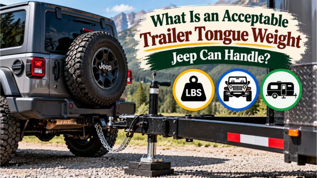 What Is an Acceptable Trailer Tongue Weight Jeep Can Handle?