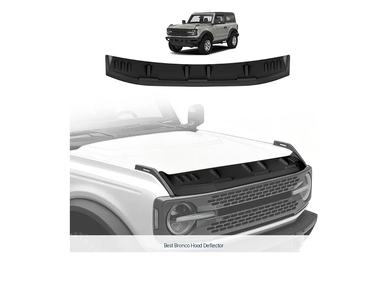 best bronco hood deflector