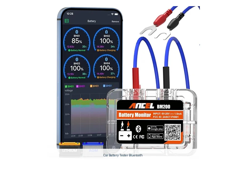 car battery tester bluetooth